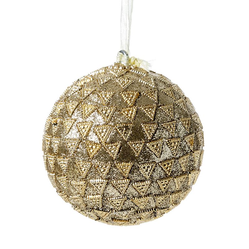 Champagne Triangle Bauble