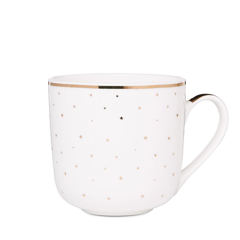 Christmas Tableware Mug Gold Stars | Adairs