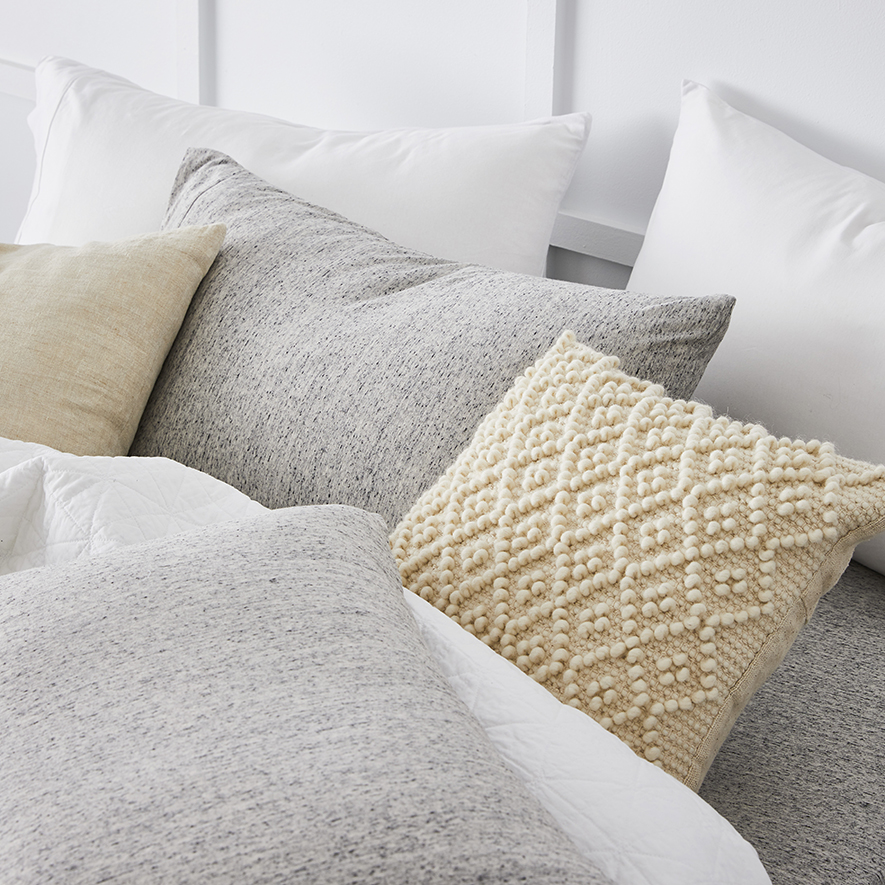 Ultra Soft Jersey Dark Marble Quilt Cover Adairs